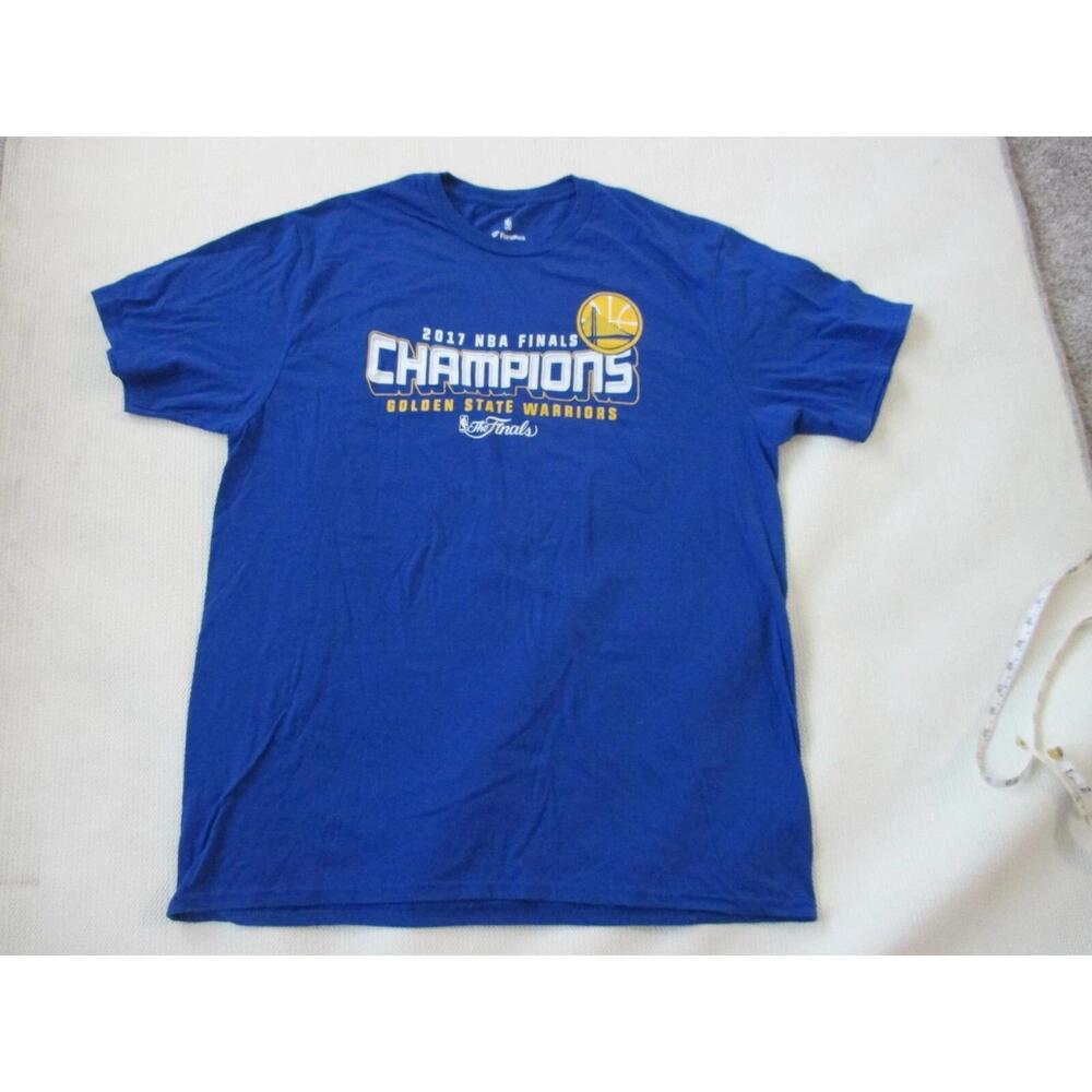 Fanatics Golden State Warriors 2017 Nba Champions T Shirt Mens Preowned